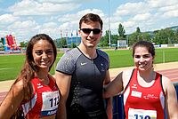 Abassia Rahmani, Philipp Handler und Sofia Gonzalez