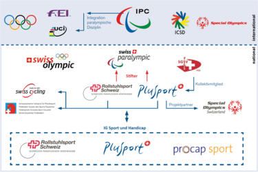 Nationale und internationale Organisationen im Behindertensport