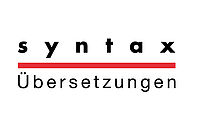 [Translate to Francais:] Logo Syntax Übersetzungen